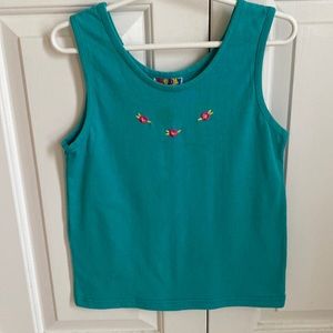 Girl’s  Appliqué Tank Top
